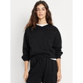 SoComfy Oversized V-Neck Sweatshirt