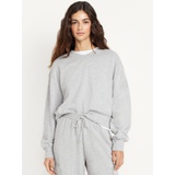 SoComfy Oversized V-Neck Sweatshirt