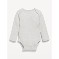 Long-Sleeve Ribbed Bodysuit for Baby