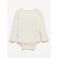 Long-Sleeve Ribbed Bodysuit for Baby