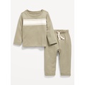 Long-Sleeve Jersey-Knit T-Shirt and Pants Set for Baby Hot Deal