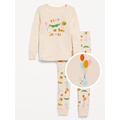 Unisex Printed Snug-Fit Pajama Set for Toddler & Baby