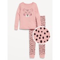 Printed Snug-Fit Pajama Set for Toddler & Baby