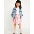 Printed Ruffle-Trim Skirt for Toddler Girls