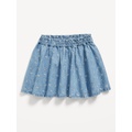 Printed Jean Skirt for Toddler Girls