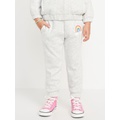 Printed Cinched-Hem Jogger Sweatpants for Toddler Girls