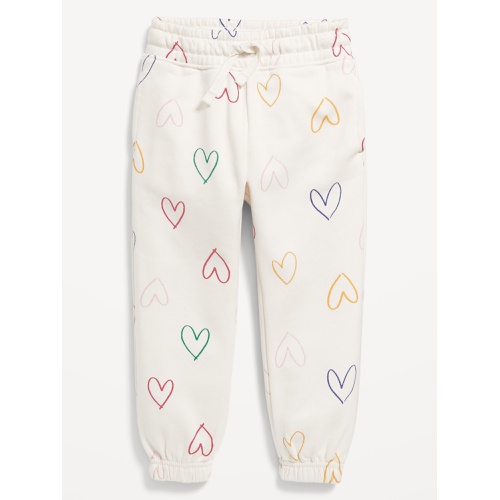 올드네이비 Printed Cinched-Hem Jogger Sweatpants for Toddler Girls