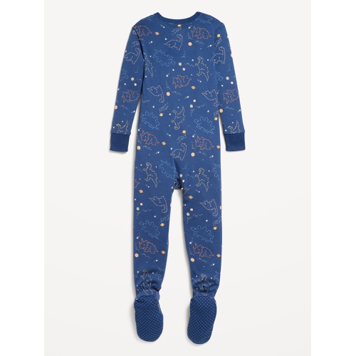 올드네이비 Snug-Fit Zip-Front Footed Pajama One-Piece for Toddler & Baby