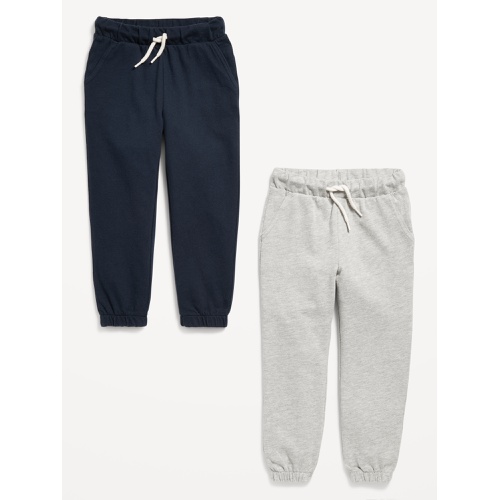 올드네이비 Functional Drawstring Jogger Sweatpants 2-Pack for Toddler Boys