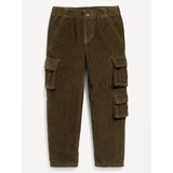 Loose Corduroy Cargo Pants for Toddler Boys