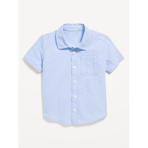 올드네이비 Short-Sleeve Oxford Shirt for Toddler Boys