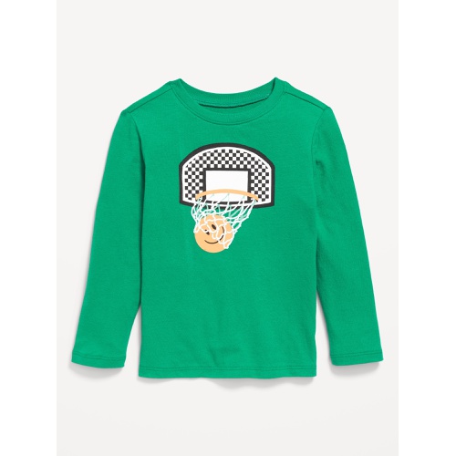 올드네이비 Long-Sleeve Graphic T-Shirt for Toddler Boys