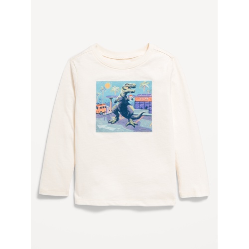 올드네이비 Long-Sleeve Graphic T-Shirt for Toddler Boys