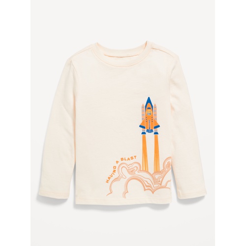 올드네이비 Long-Sleeve Graphic T-Shirt for Toddler Boys