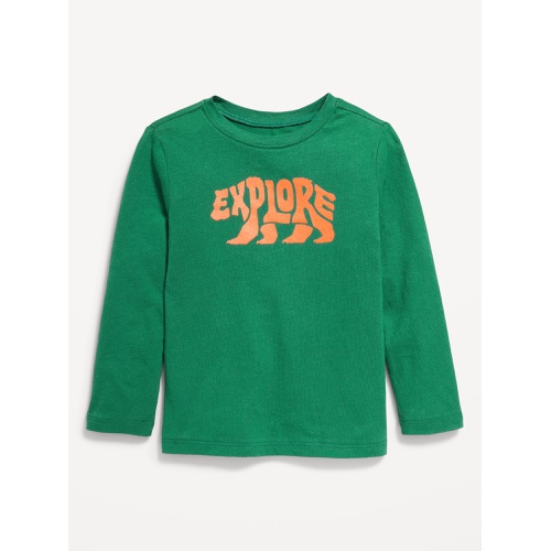 올드네이비 Long-Sleeve Graphic T-Shirt for Toddler Boys