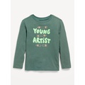 Long-Sleeve Graphic T-Shirt for Toddler Boys