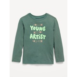 Long-Sleeve Graphic T-Shirt for Toddler Boys