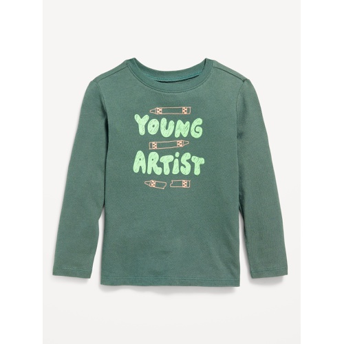 올드네이비 Long-Sleeve Graphic T-Shirt for Toddler Boys