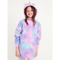 Oversized Critter Pocket Pajama Hoodie for Girls