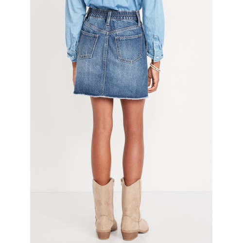 올드네이비 High-Waisted Jean Skirt for Girls