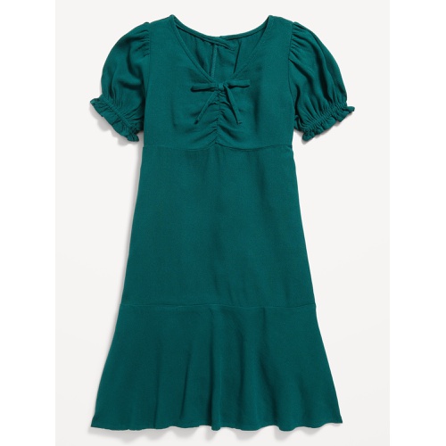 올드네이비 Fit and Flare Crepe Dress for Girls