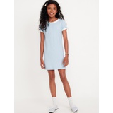 Short-Sleeve Ribbed Dress for Girls Hot Deal