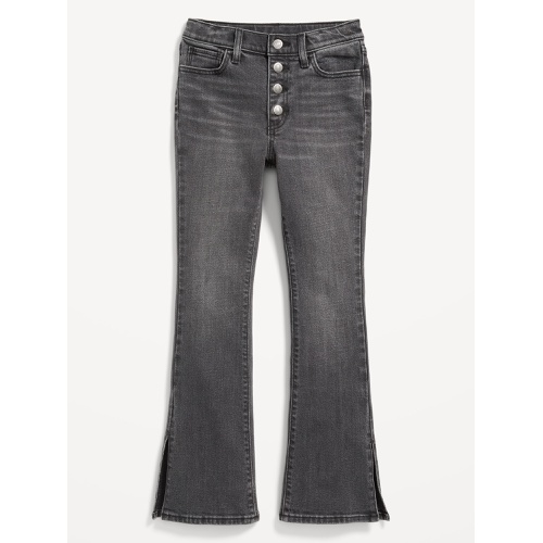 올드네이비 High-Waisted Button-Fly Flare Jeans for Girls