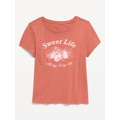 Short-Sleeve Graphic T-Shirt for Girls