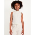 Dynamic Fleece Sleeveless Mock-Neck Top for Girls