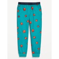 Printed Jersey-Knit Pajama Jogger Pants for Boys