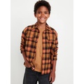 Soft-Brushed Flannel Pocket Shirt for Boys