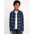 Soft-Brushed Flannel Pocket Shirt for Boys