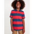 Printed Pique Polo Shirt for Boys Hot Deal