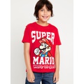 Super Mario Bros. Gender-Neutral Graphic T-Shirt for Kids