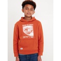 Long-Sleeve Graphic Pullover Hoodie for Boys