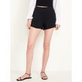 High-Waisted Playa Shorts -- 4-inch inseam