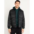 Water-Resistant Quilted Shacket