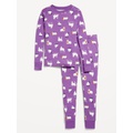 Printed Snug-Fit Pajama Set for Girls