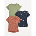 Softest Short-Sleeve T-Shirt 3-Pack for Girls