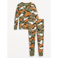 Gender-Neutral Graphic Snug-Fit Pajama Set for Kids