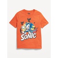 Sonic The Hedgehog Gender-Neutral Graphic T-Shirt for Kids