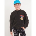 Super Mario Over-Sized Gender-Neutral Sweatshirt for Kids Hot Deal