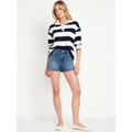 High-Waisted OG Jean Shorts -- 3-inch inseam Hot Deal