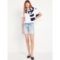 High-Waisted OG Jean Cut-Off Shorts -- 5-inch inseam