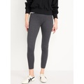 Mid-Rise Jersey Ankle Leggings Hot Deal