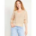 Pointelle Sweater