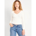 SoSoft Lite Ribbed Crop Cardigan