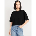 Vintage Oversized Crop T-Shirt