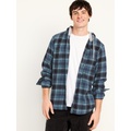 Hooded Flannel Shirt