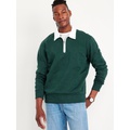 Quarter-Zip Fleece Polo